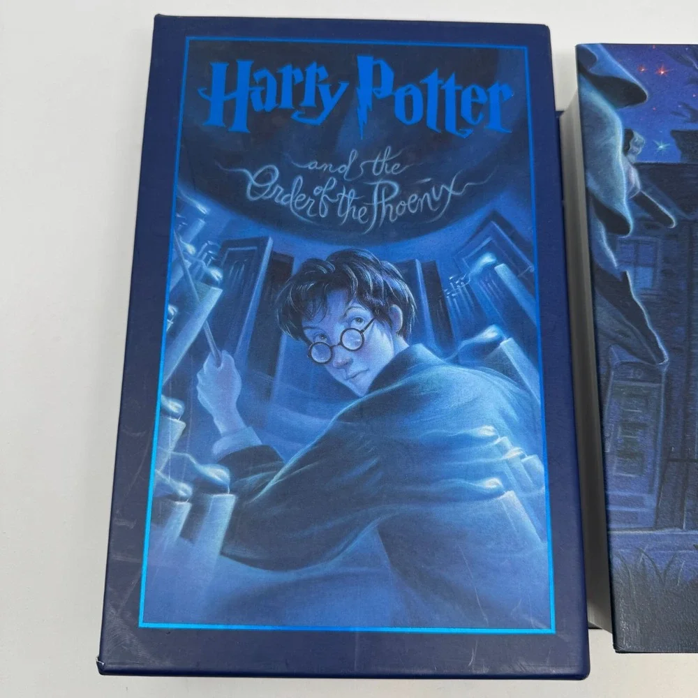 SIGNED DUST SLEEVE Harry Potter and the Order of the Phoenix Hardcover Book‎